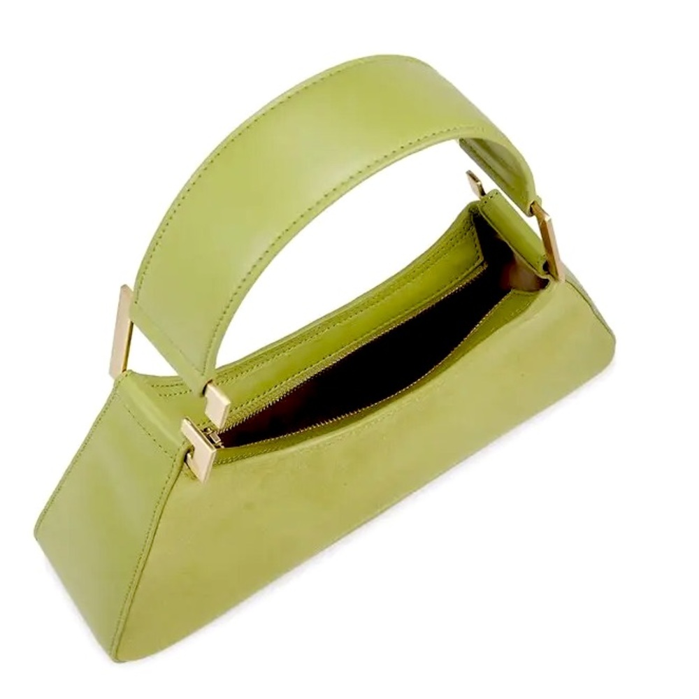 Cult Gaia Olive Green Bag with Gold Accents - Picture 5 of 8